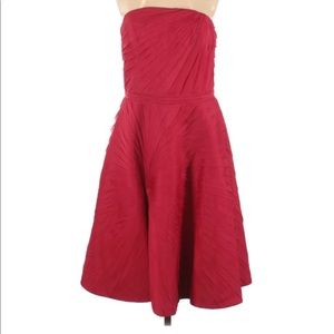 Armani Collezioni pleated cocktail dress